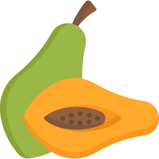 Papaya - Iconos gratis de comida