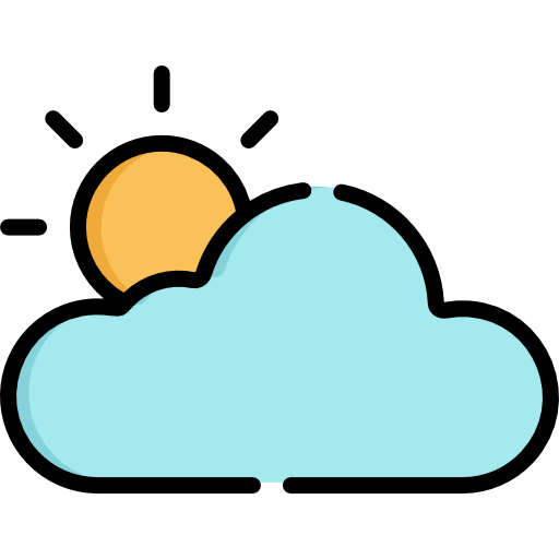 Cloudy Special Lineal color icon