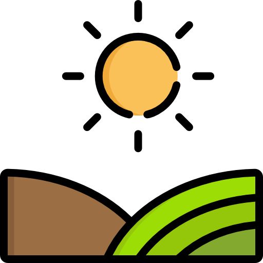 Field Special Lineal color icon