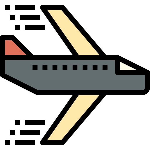 avión icono gratis