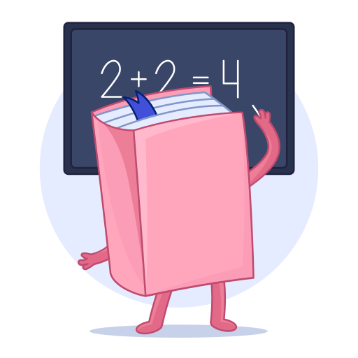 Book Stickers - Free education Stickers