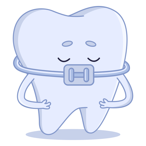 Tooth free sticker Tooth free sticker
