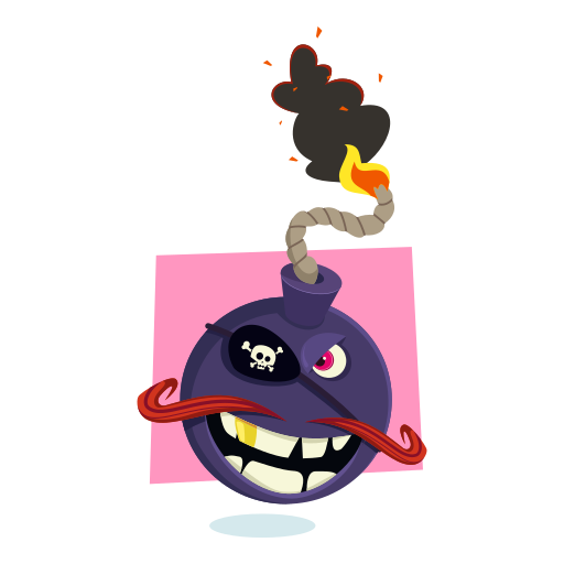 bombe kostenlos Sticker