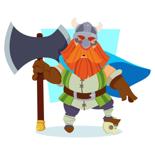 vikingo gratis sticker