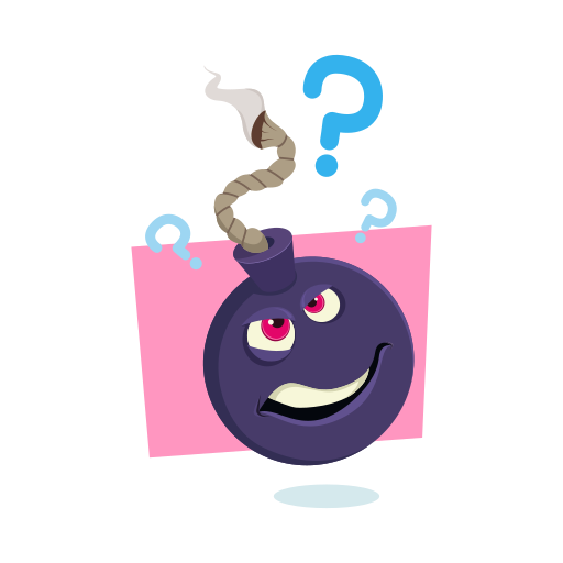 bombe kostenlos Sticker