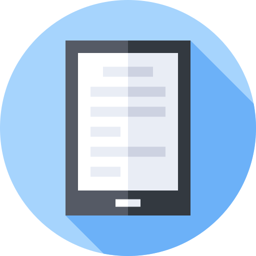 libro electronico icono gratis