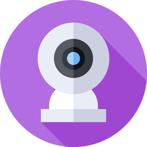 camara de seguridad icono gratis