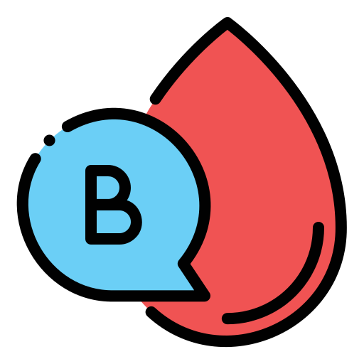 Blood Type B - Free Healthcare And Medical Icons