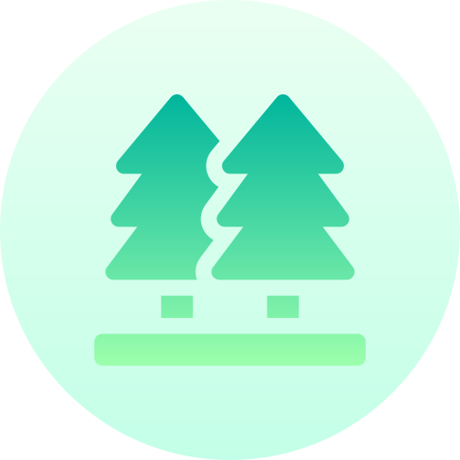 Pine Basic Gradient Circular icon