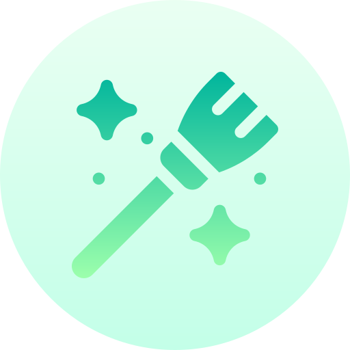 Magic broom free icon Magic broom free icon