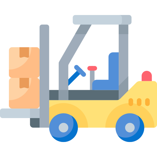 Forklift free icon
