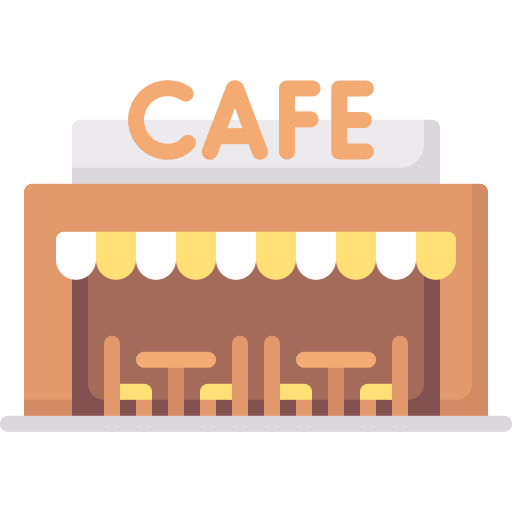 cafetería icono gratis