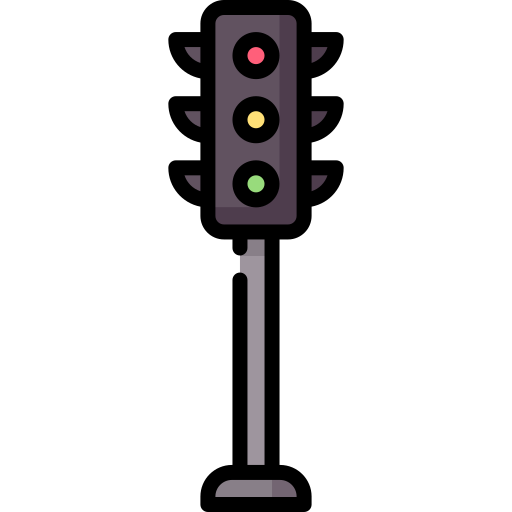 Traffic lights Special Lineal color icon