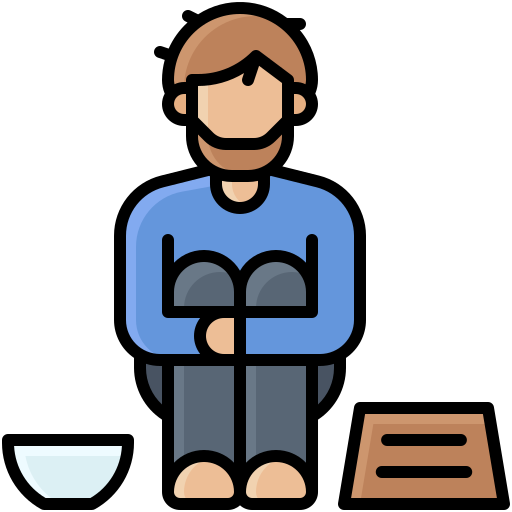 pobreza icono gratis