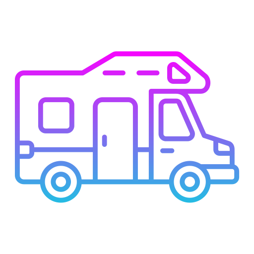 Camper van Generic Gradient icon