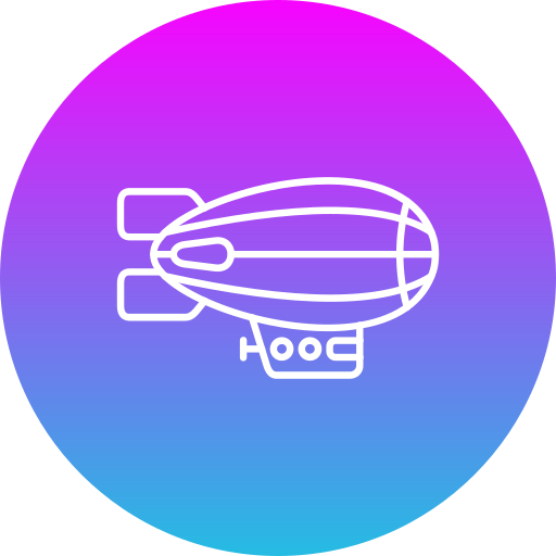 dirigible icono gratis