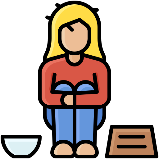 Beggar free icon