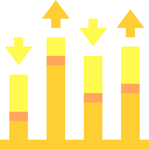 ganancias icono gratis