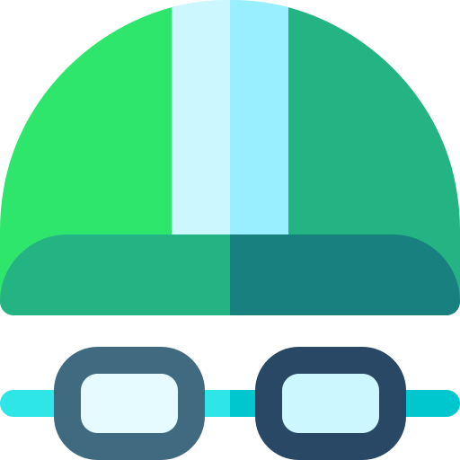 Swimming cap free icon
