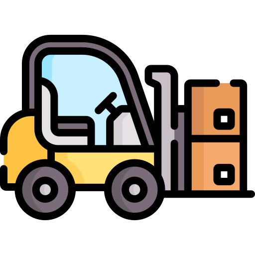 Forklift Special Lineal color icon