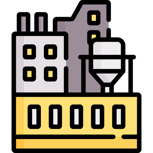 Factory free icon Factory free icon