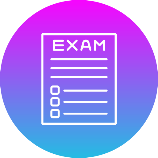 Exam free icon