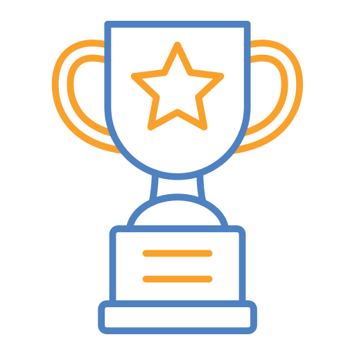 Trophy Generic Outline Color icon