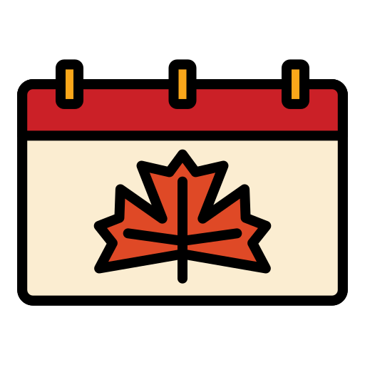 Autumn - Free time and date icons