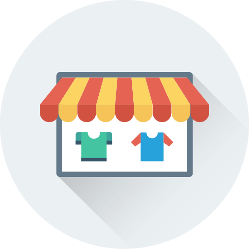 Online shop Generic Flat icon