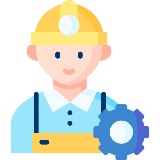 Worker Special Flat icon