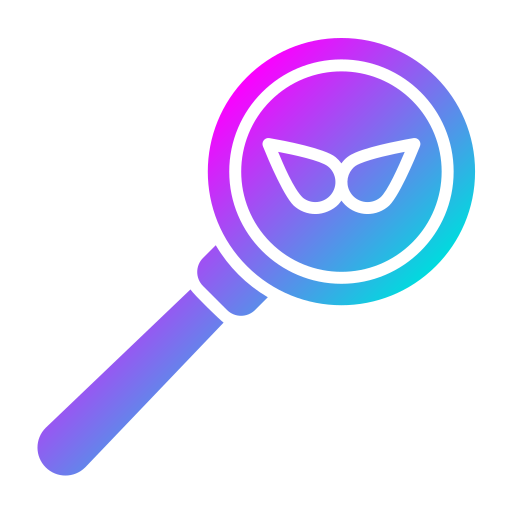 Magnifying glass free icon