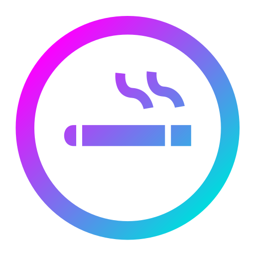 Área de fumadores icono gratis