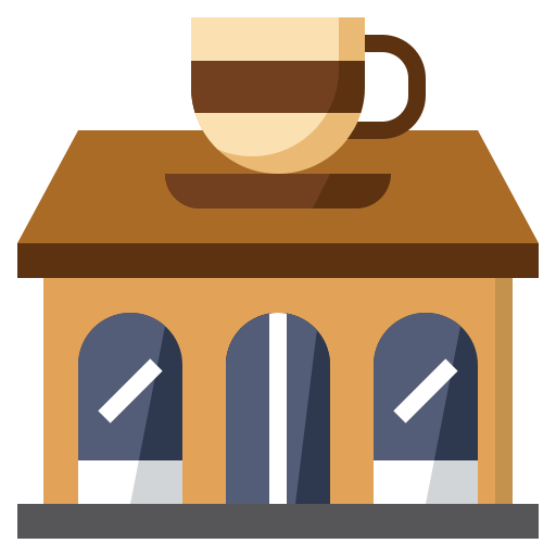 Coffee shop free icon