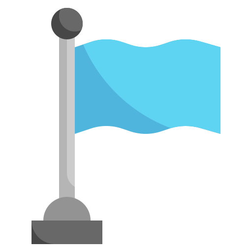 Flag free icon Flag free icon