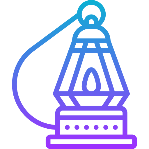 Oil lamp - Free electronics icons