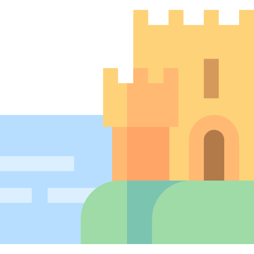 castelo grátis ícone castelo grátis ícone