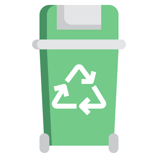 papelera de reciclaje icono gratis