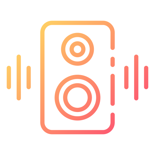 altavoz icono gratis