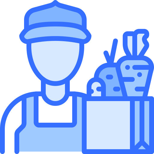 vendedor icono gratis