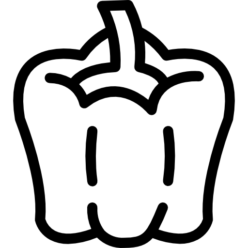 pimiento morrón icono gratis