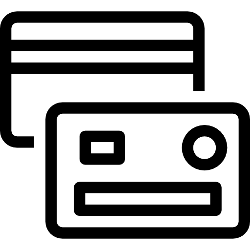 신용 카드 무료 아이콘