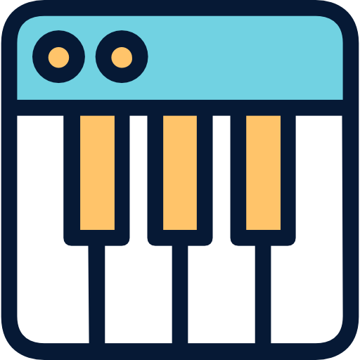 piano icono gratis