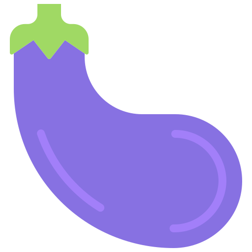 aubergine Icône gratuit