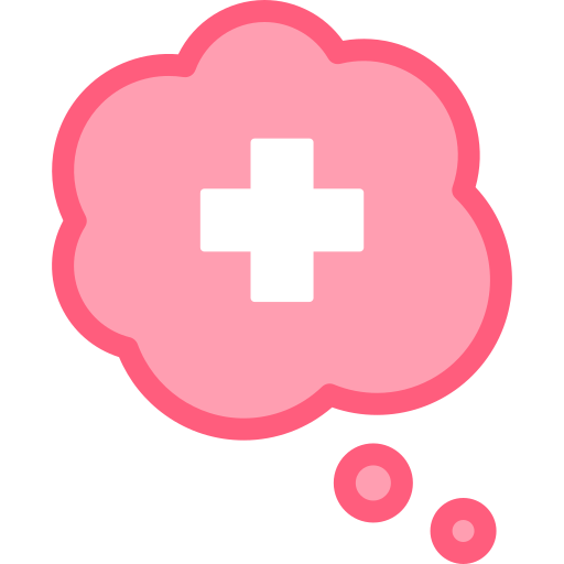 Positive thinking free icon