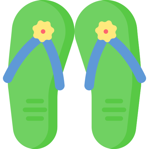 Flip flops - Free fashion icons