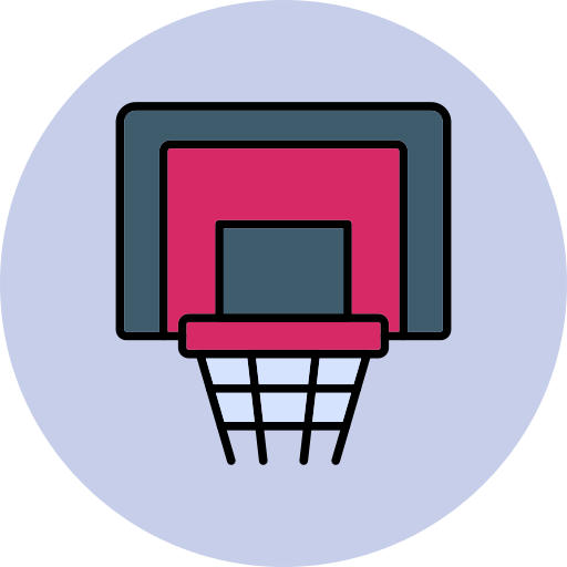 aro de baloncesto icono gratis