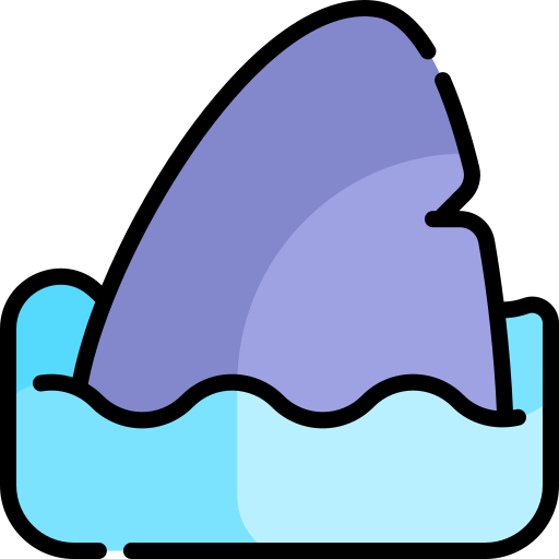 Shark free icon