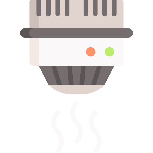 detector de humo icono gratis