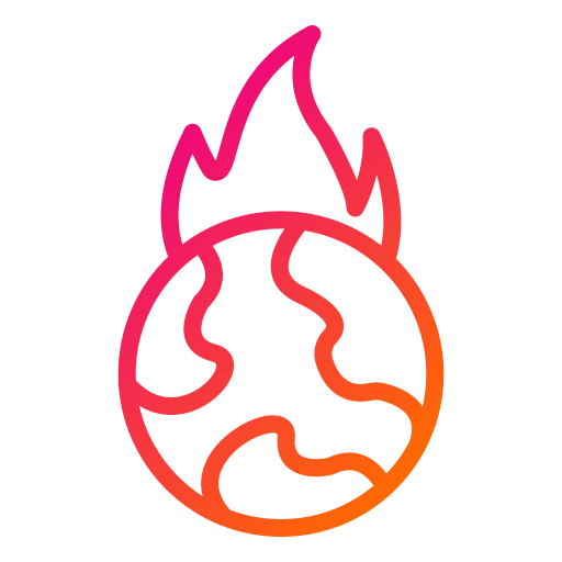 Flame free icon