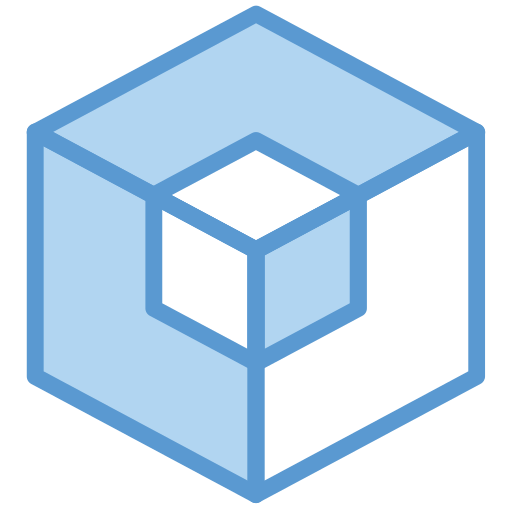 Cube Generic Blue icon